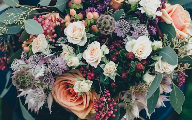 Exemple de site web pour fleuriste